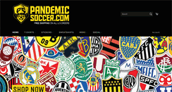 Desktop Screenshot of pandemicsoccer.com